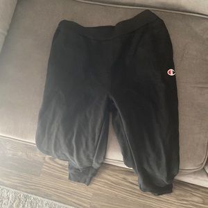 Black Champion sweats